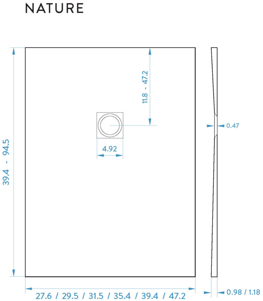 Stone Resin Nature Shower Pans for Sale